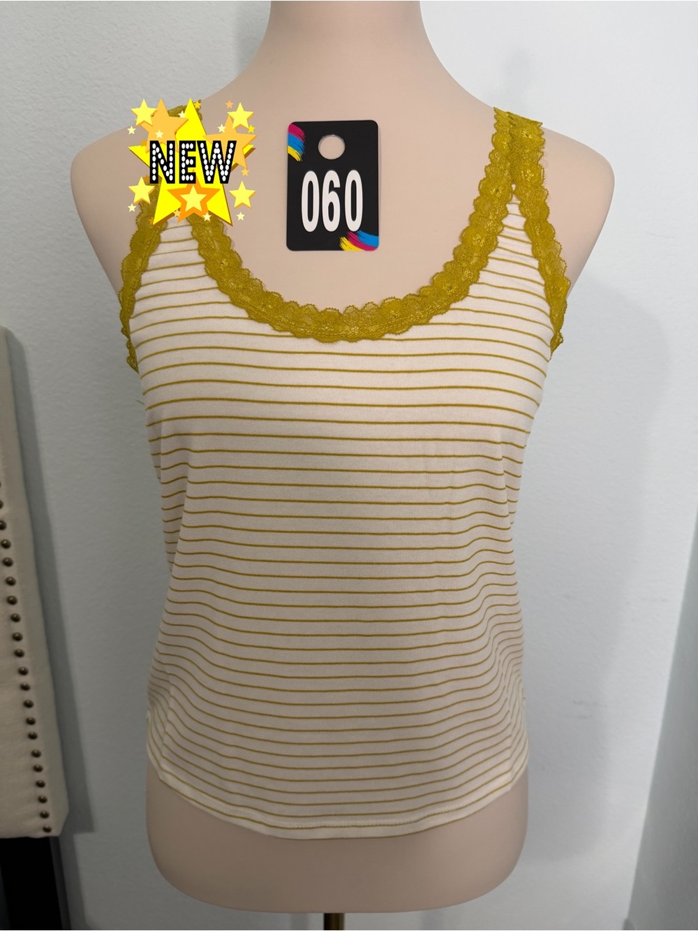 Hem and Thread Tank Top #060